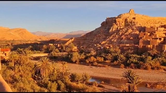 виды за пределами города Феса в Мороко