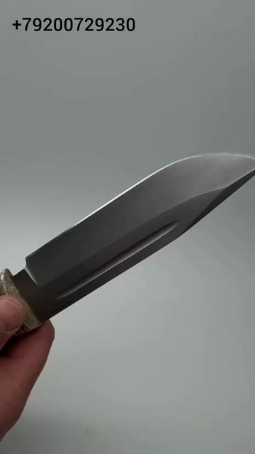 Обзор ножа от клиента с клинком от Горшкова Андрея из стали BOHLER S390