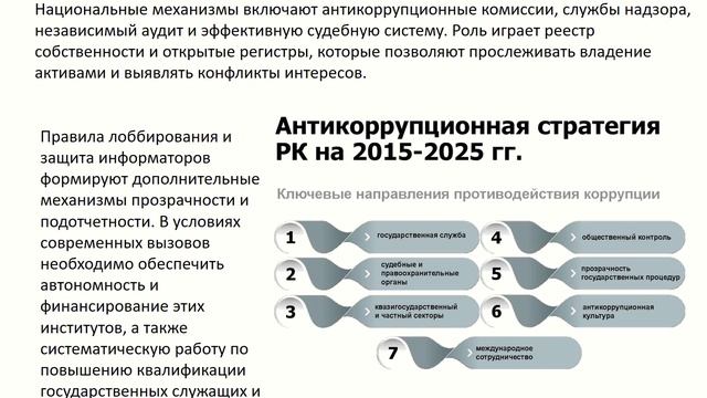 Видео обзор Коррупция как глобальная проблема современности