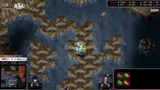 ASL 20 Ro8 Bisu Vs Larva Game 1 Старкрафт | Starcraft
