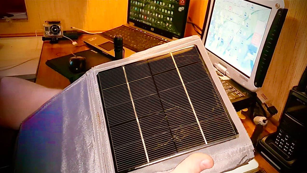 [Natalex] Солнечная панель на каждый день. Часть №2. Проходная зарядка...