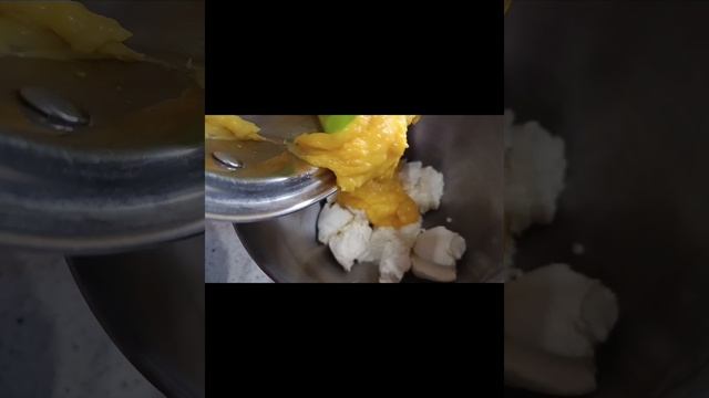 Меренговый рулет из творога и апельсинов.