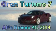 Alfa Romeo 4C 2014 год. Играем в Gran Turismo 7.