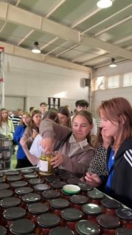 Сегодня ребята из Запорожья побывали в компании «Лидер» в рамках университетских смен.