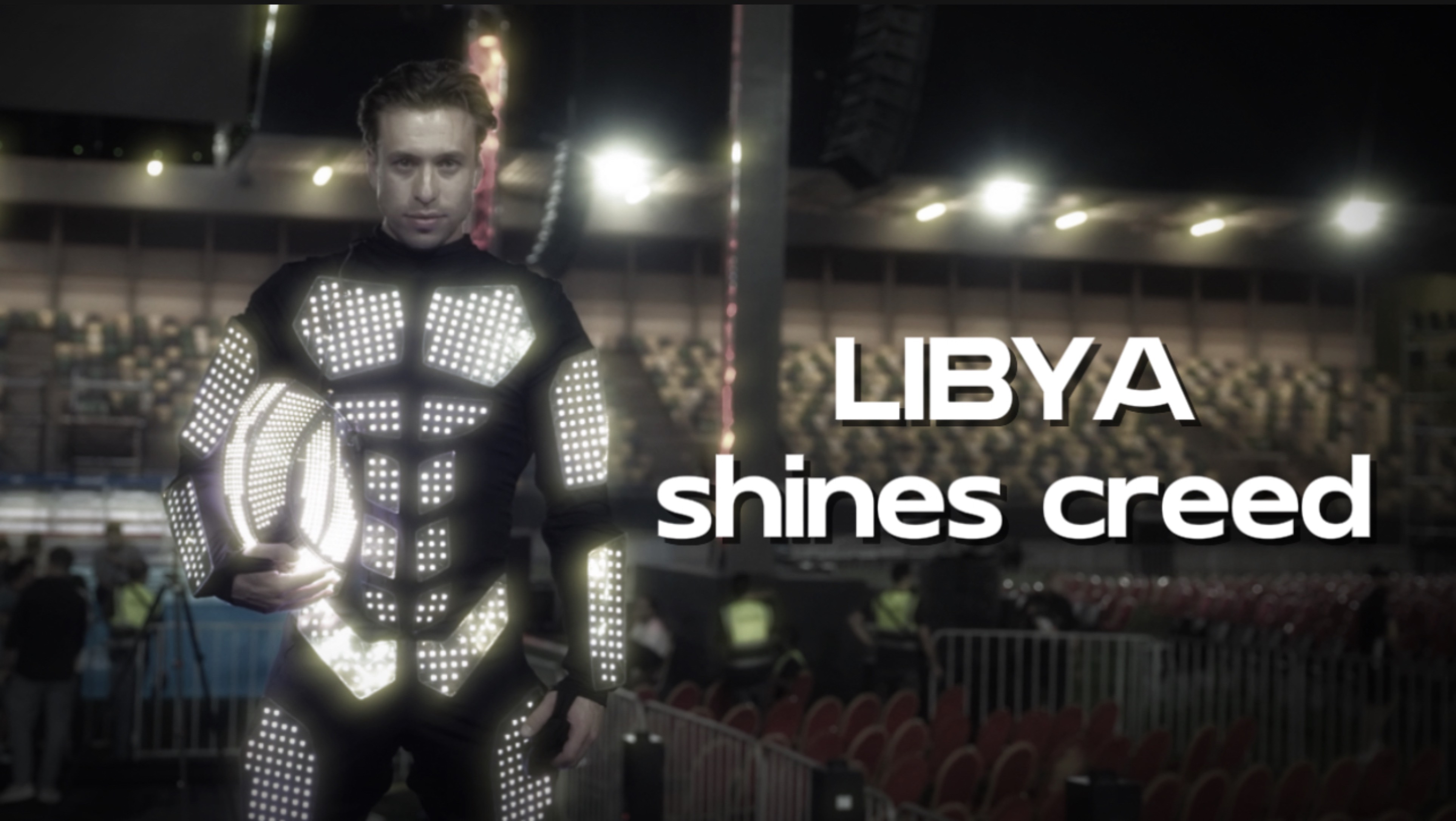 Ливия  гастроли с командой Shines Creed