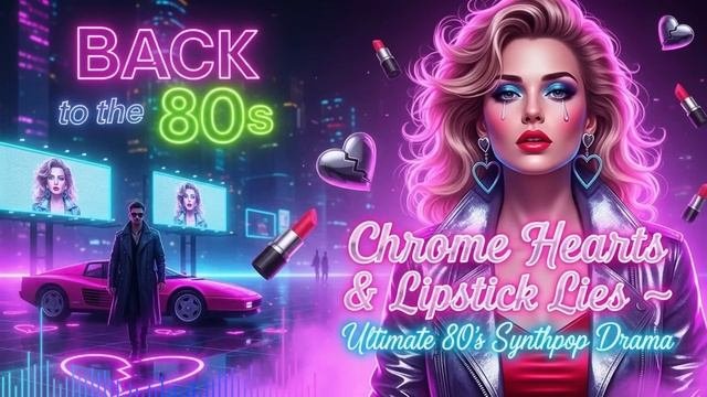 Chrome Hearts  Lipstick Lies  Ultimate 80s Synthpop Drama  Modern Talking Style