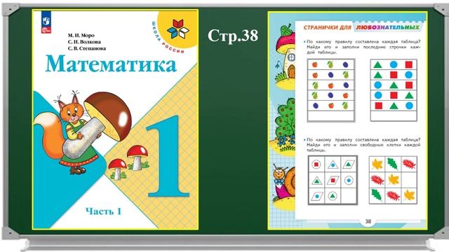 Урок 17  Чтение таблицы (содержащей не более четырёх данных)