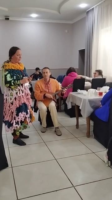 В лунном сиянии...Случайно оказались за соседними столиками и вот, Спонтанный дуэт г.Петровск-З