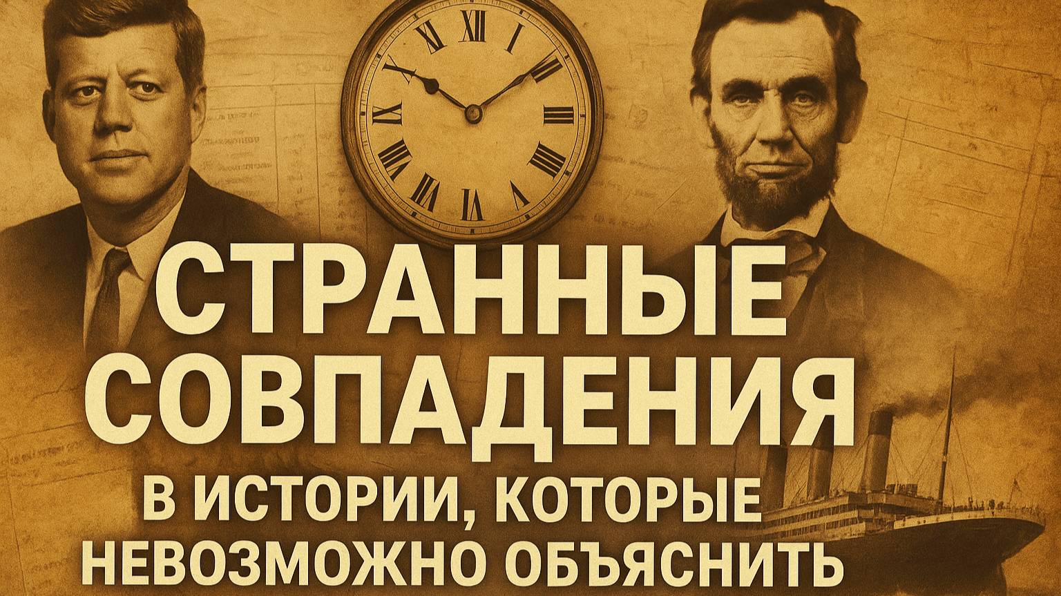 Странные совпадения в истории, которые невозможно объяснить.