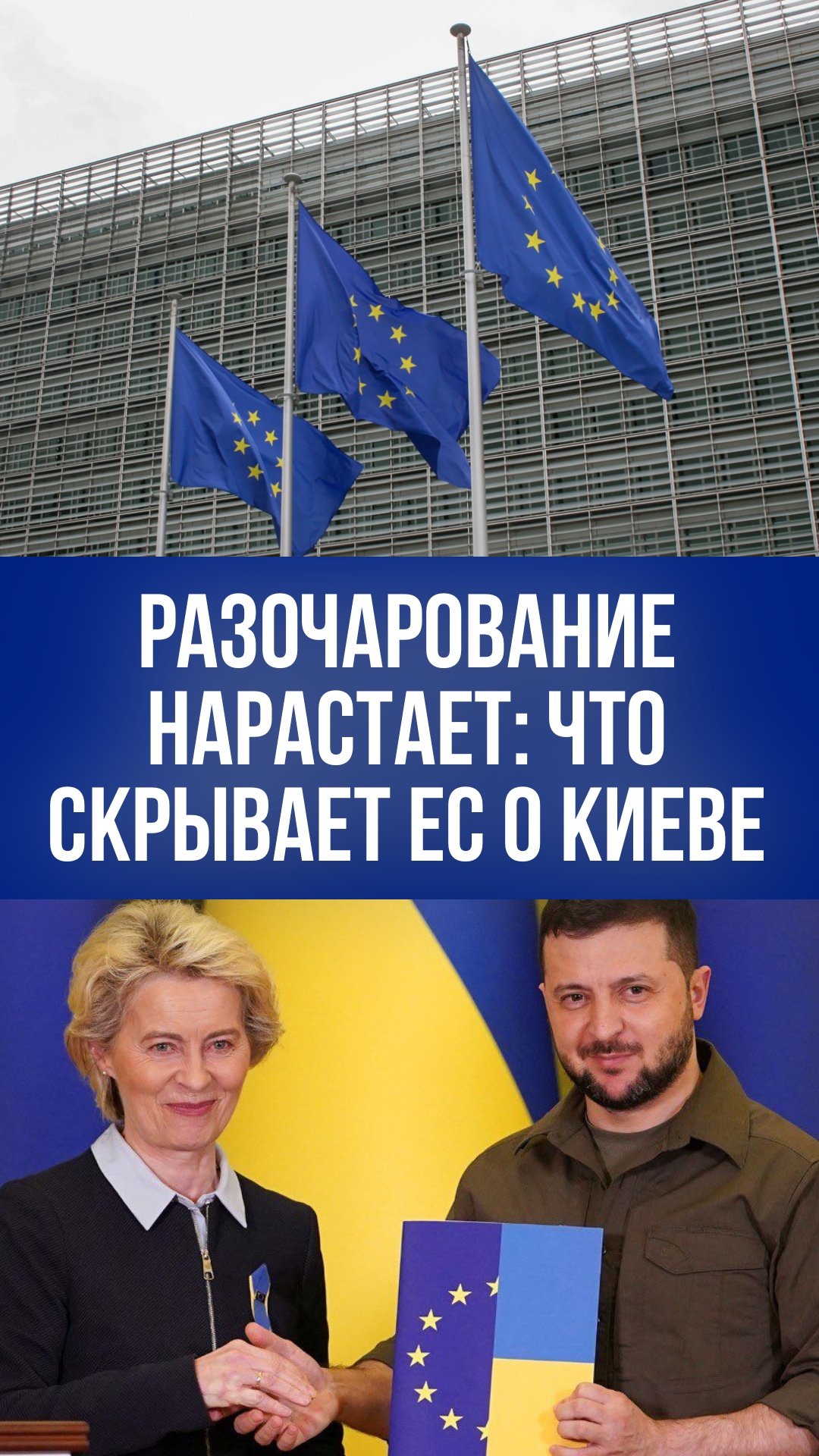 Разочарование в ЕС: почему мечты Киева о членстве скрываются в тени недовольства