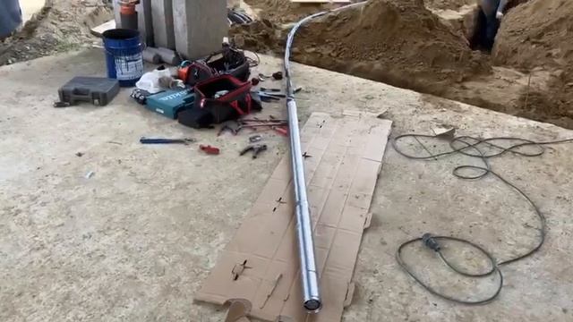 Монтаж оборудования в кессон