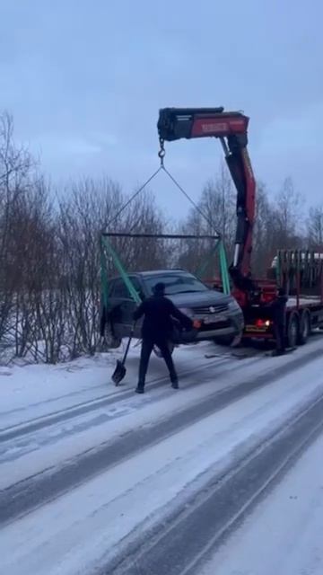 Как вытащить авто из кювета