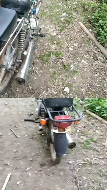 на мопед вложил 500 руб на вид стал отлично.mp4