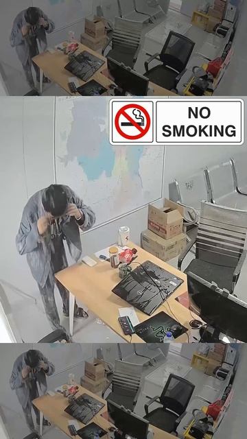 Не курите на работе!
