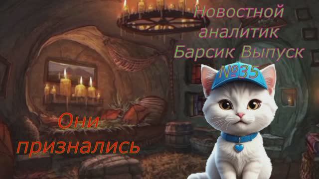 Новостной аналитик Барсик Выпуск 35 Они презнались