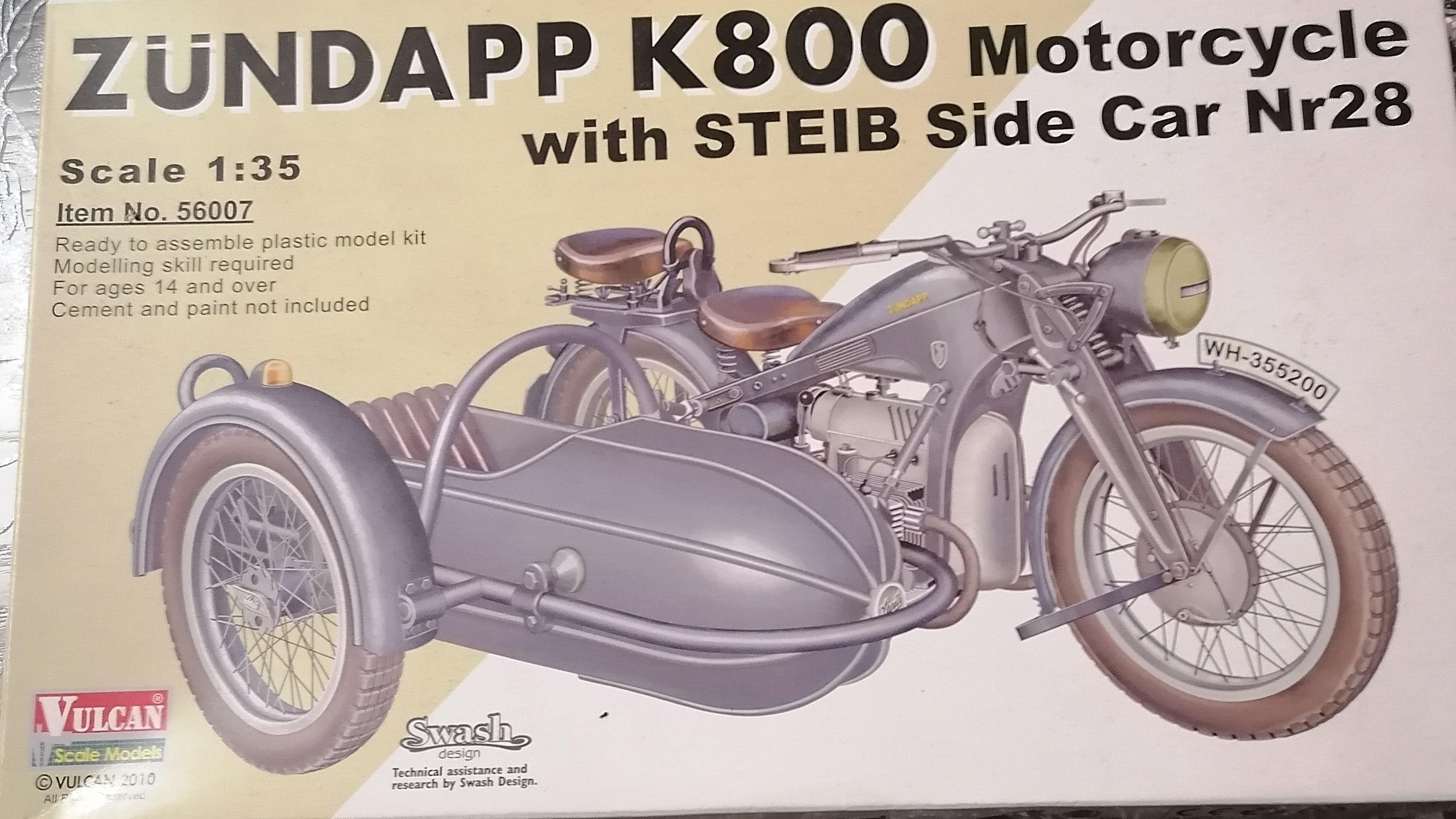 Мотоцикл Zundapp K 800 финал.