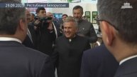 На стенде Татарстана глава региона Рустам Минниханов рассказал о сотрудничестве с Белоруссией 29.09