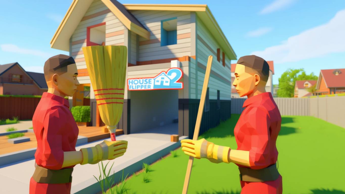 ЕСЛИ ВАШ СОСЕД ЖИВЁТ ТАК ЖЕ МОЖЕТЕ НАБРАТЬ НАМ House Flipper 2