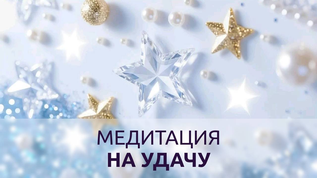 МЕДИТАЦИЯ НА УДАЧУ