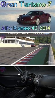 #alfaromeo #4c #granturismo7 #игры #автомобили