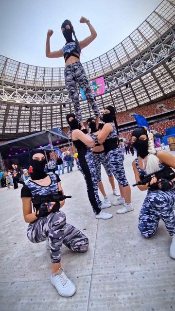 Свежий отчет с Киберзарницы 2025 в Лужниках#спорт #танцы #чирлидинг #шоу #тренировки #sport #dance #