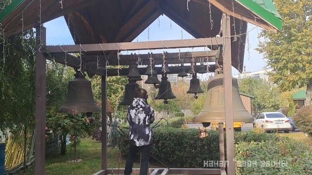 Звонарь Николай, колокольный звон в храме свв.мцц. Веры, Надежды, Любови и матери их Софии, г. Курск