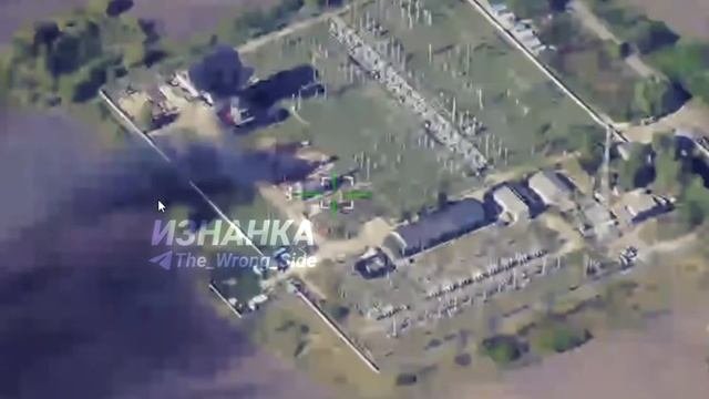 Удар БПЛА-камикадзе 'Герань' по ПС в районе н.п. Хмельница Черниговской области 💥🇷🇺👊