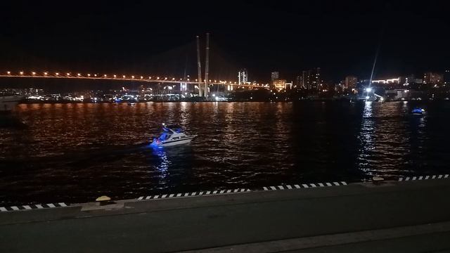 Владивосток Вечер Морской вокзал Владивосток август 2025.