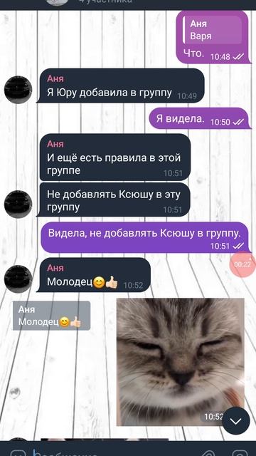 Переписки с друзьями часть 5. Извините за звук, не работает у меня.