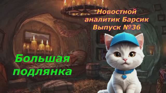 Новостной аналитик Барсик Выпуск 36 Большая Подлянка