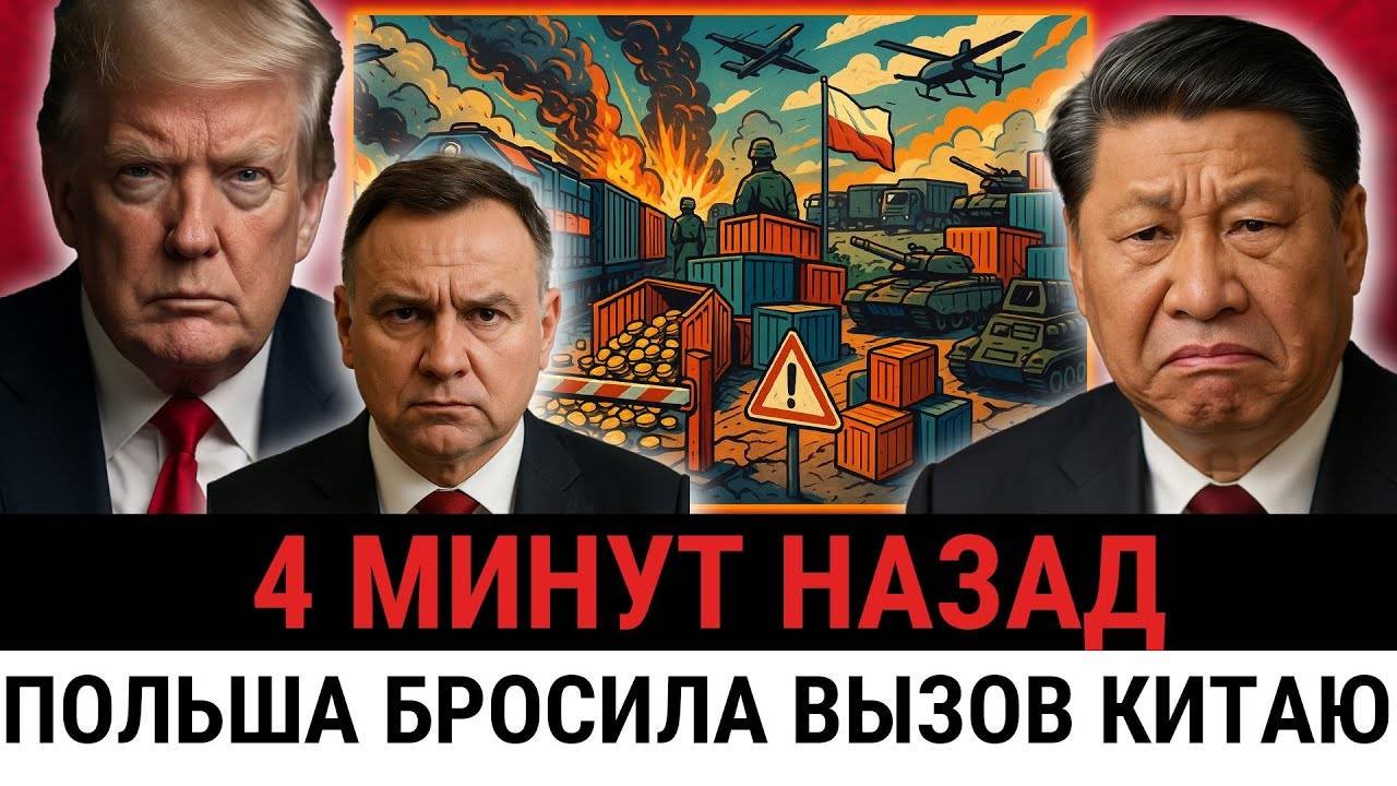 ТРАНЗИТНЫЙ ШОК Польша закрыла «Китай–Европа», Китай строит коридор, который меняет баланс