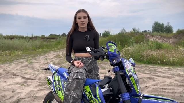 Самый МОЩНЫЙ эндуро, на котором я ездила 😱🔥 Frateli Hardline 💪🏻