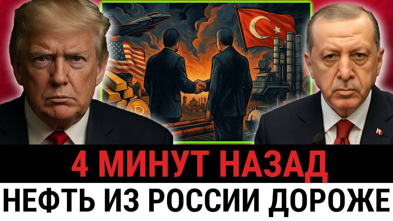 УЛЬТИМАТУМ Трампа Турции провалился На фоне нефтяной войны — Эрдоган выбрал газ и золото