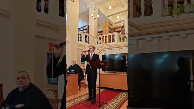 27.09.2025. Антон Дашкевич. Журавли песня Антона Дашкевича и Ольги Сычёвой. Библиотека ОДО ЦВО