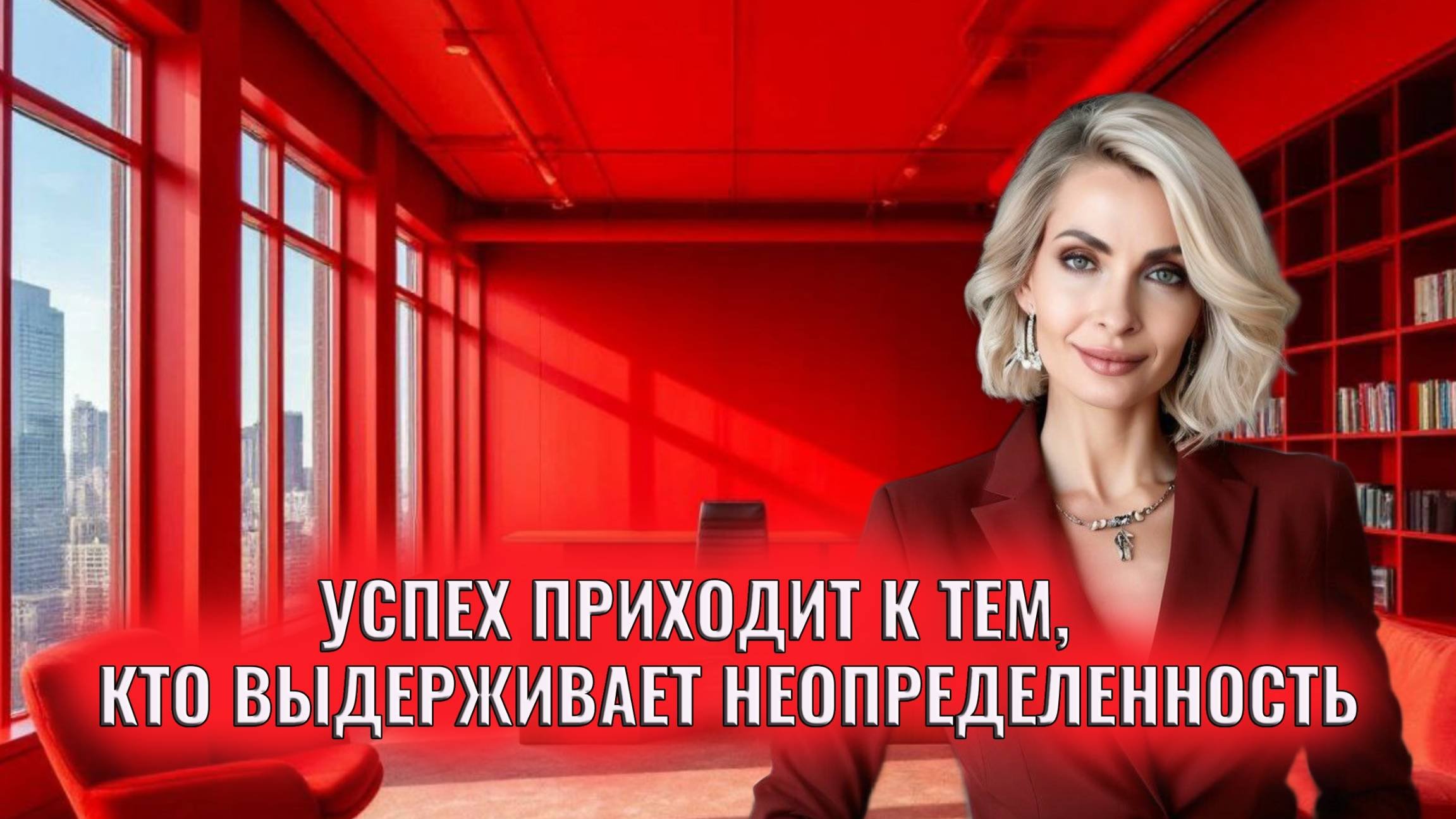Успех приходит к тем, кто умеет выдержать неопределенность