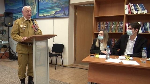 Встреча-интервью с ветераном боевых действий Игорем Алексеевичем Загорским