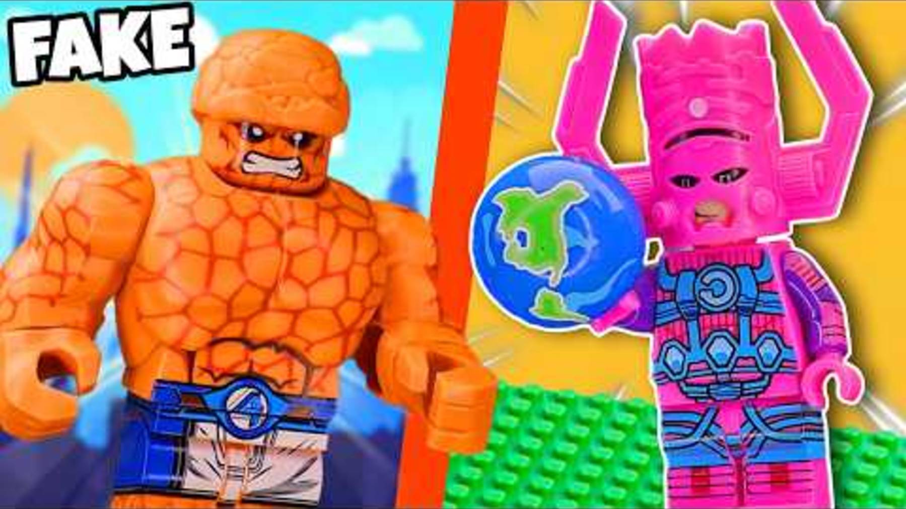 Я собрал КАЖДУЮ ФАНТАСТИЧЕСКУЮ ЧЕТВЕРКУ из конструктора LEGO...