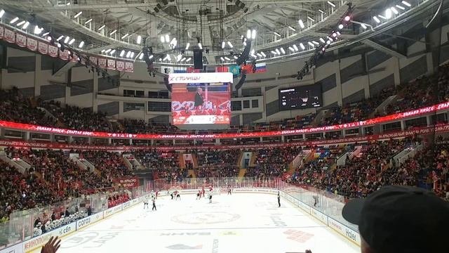 К победе мы идём с тобою вместе! ХК Спартак Москва - ХК Трактор Челябинск 30.09.2025