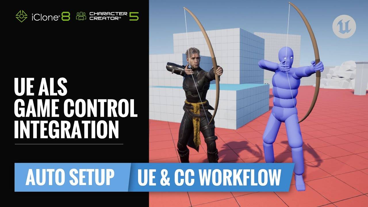 Интеграция персонажей из Character Creator 5 в Unreal Engine ALS | Полный рабочий процесс