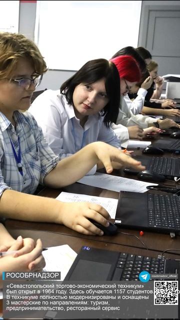 Посещение образовательных учреждений в Севастополе