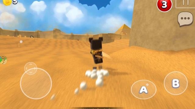 Как собрать все стикеры в пустыне в супер беар адвенчер #superbearadventure