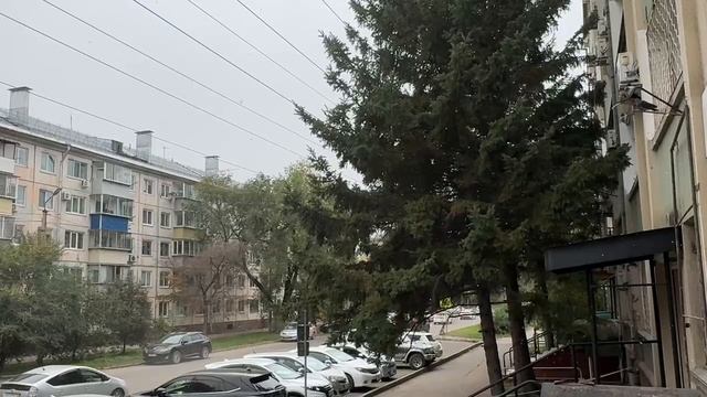 В Благовещенске выпал снег 1 октября