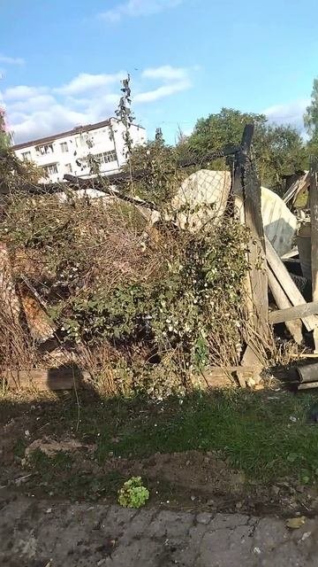 вот произошёл пожар