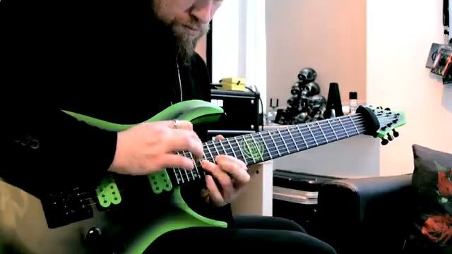 “Hardrive” AJ Demoing His New Kiesel Signature Guitar - Andy James
