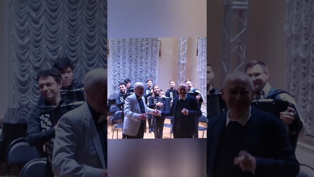 Играет класс Фридриха Робертовича Липса - преподаватели ,студенты .Творческая встреча А. Журбина.