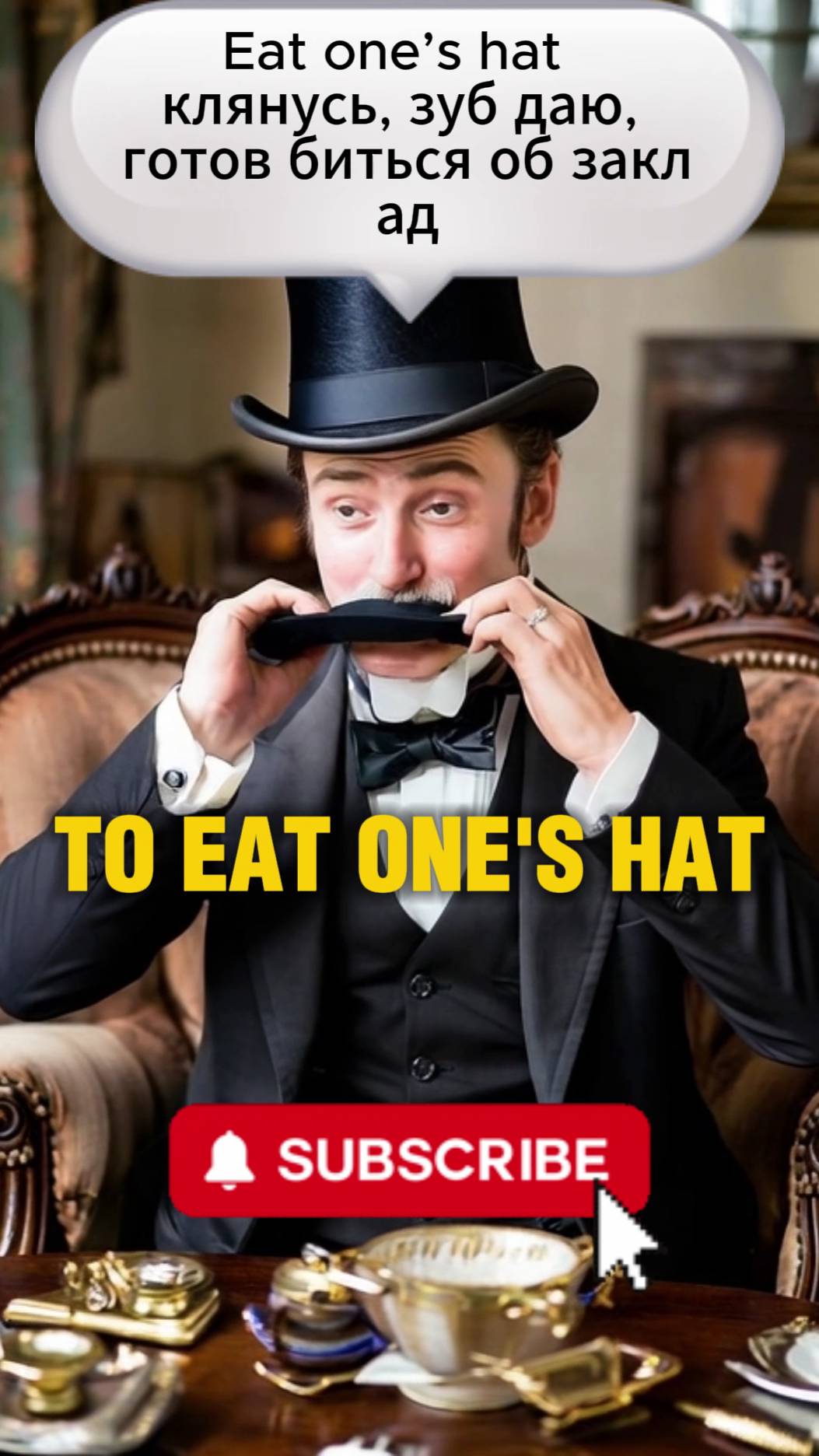Eat One’s Hat - клянусь, зуб даю, готов биться об заклад