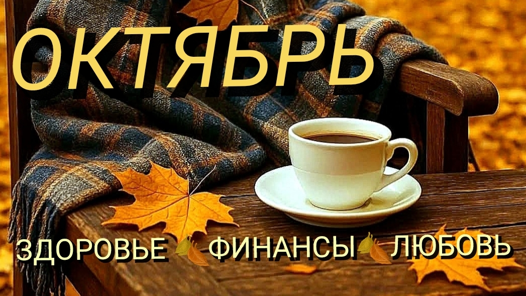 ПРОГНОЗ  НА  МЕСЯЦ 🍁