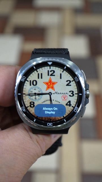 Винтажная МОЛНИЯ СССР на WearOS 18 Камней со знаком качества
