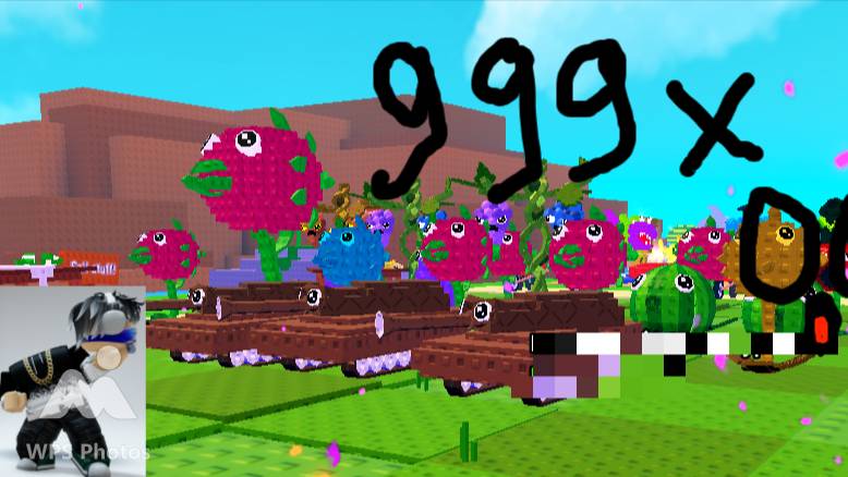 Plant vs Brinrot! Но я встретил ... Roblox!