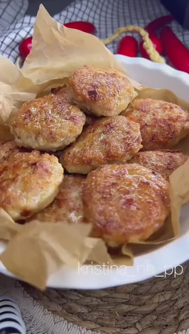 Сочные куриные котлеты на обед 😍